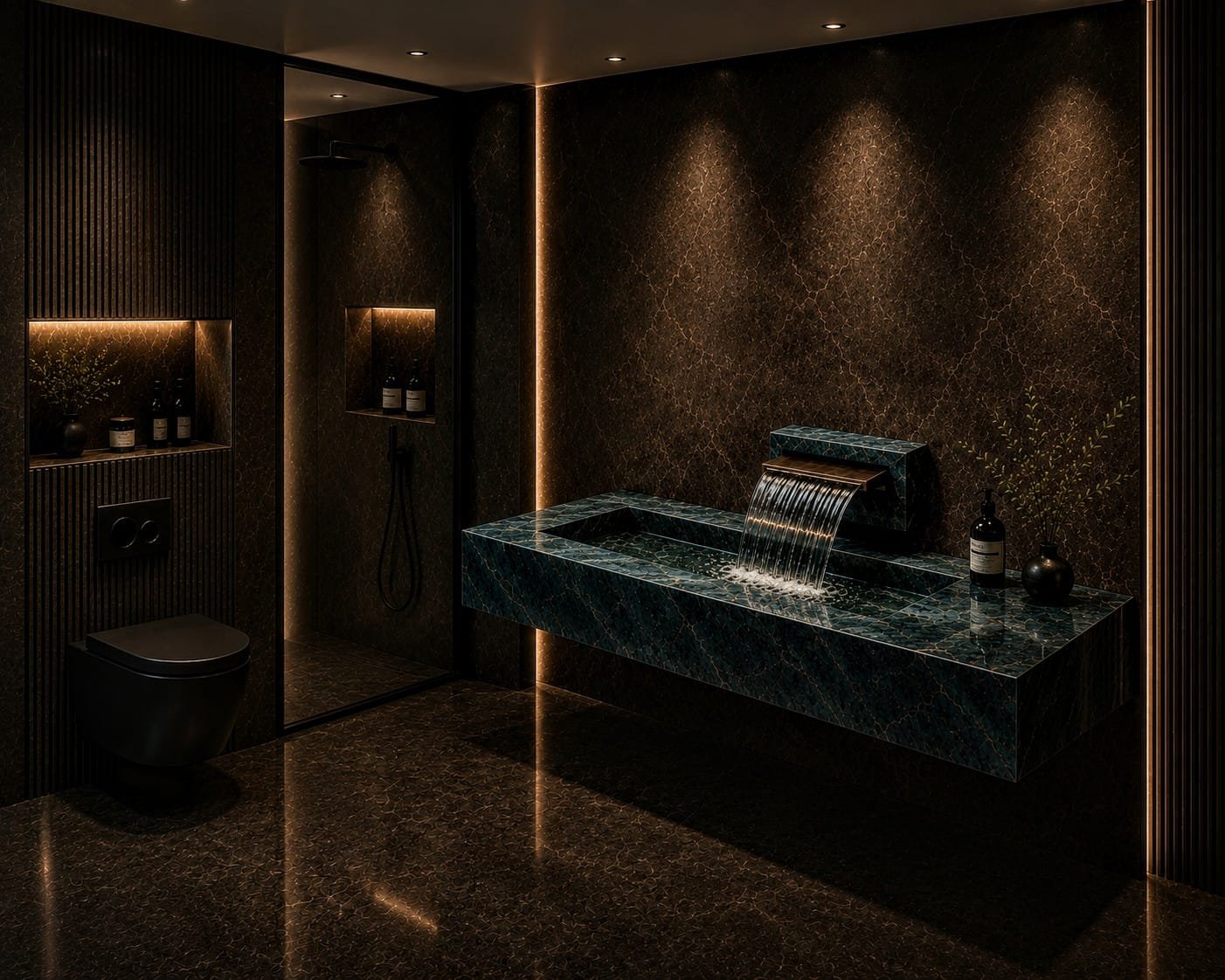 OCEAN luxury ceramic basin