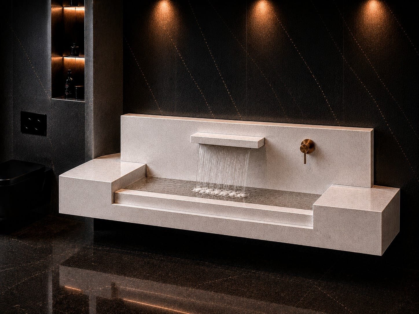 TERRACE luxury ceramic basin