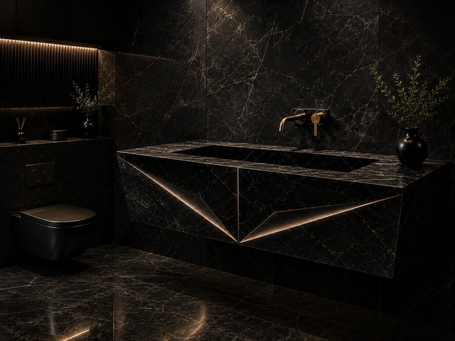 V-SHIELD luxury ceramic basin