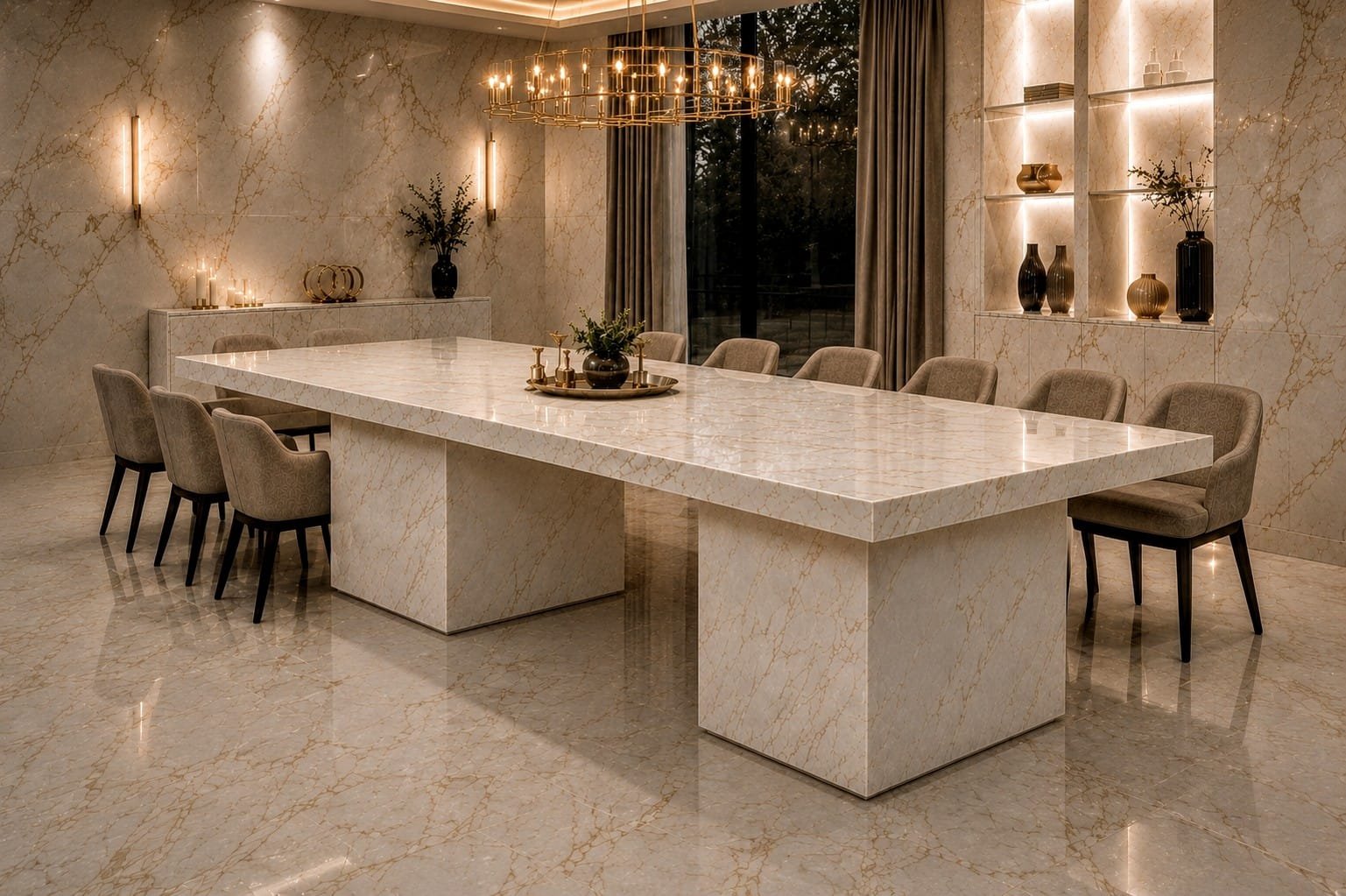 GIANT luxury ceramic table